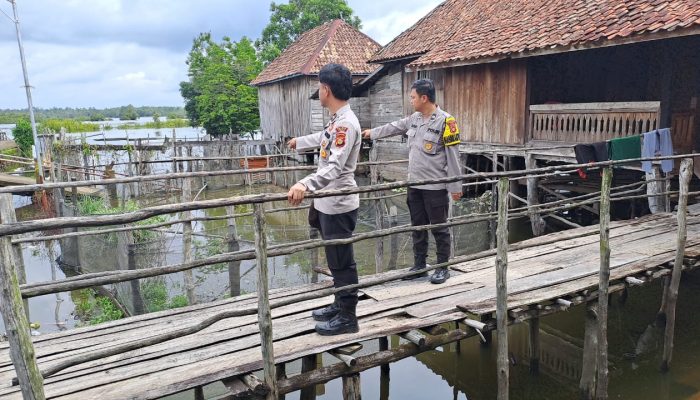 Debit Air Naik, Empat Desa di Penukal Utara Terendam Banjir: Kapolres PALI Instruksikan Penanganan Cepat