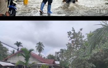 Monitoring Banjir di Wilayah Talang Ubi, Polsek Lakukan Penanganan Cepat dan Terukur
