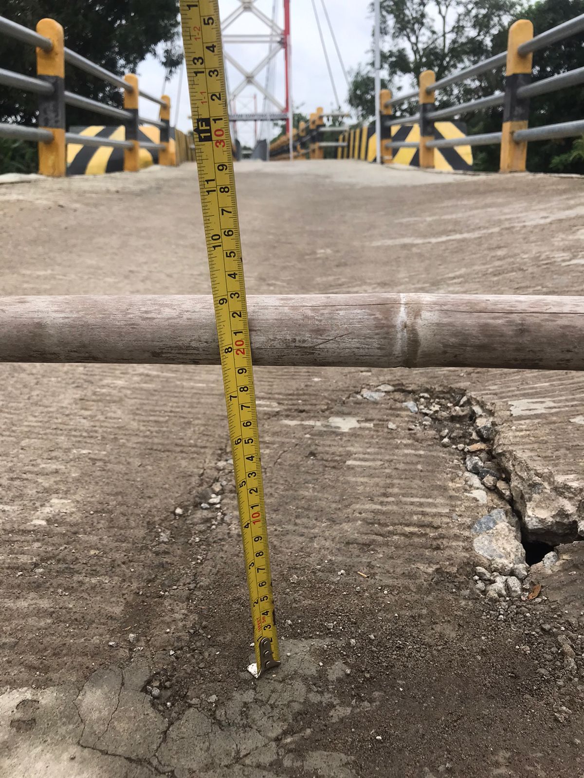 Jembatan Gantung Krasak Jatibarang Amblas Tak Sampai Setahun, Proyek Rp20,7 Miliar Diduga Minim Pengawasan