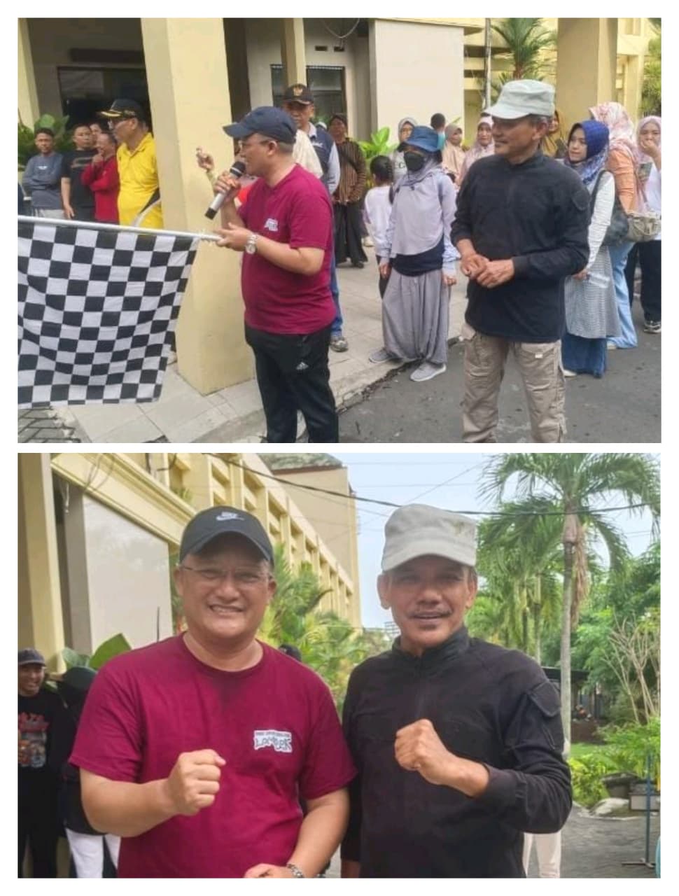 Fun Walk Meriahkan Ulang Tahun ke-65 SMAN 1 Lumajang