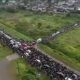 Satlantas Polres Bekasi Lakukan Rekayasa Lalu lintas khusus Roda Dua Imbas dari Kemacetan Penutupan Jalan Penghubung Kawasan Industri EJIP - MM2100