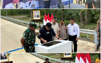 Polres PALI Amankan Kunjungan Kerja Gubernur Sumsel di Talang Ubi
