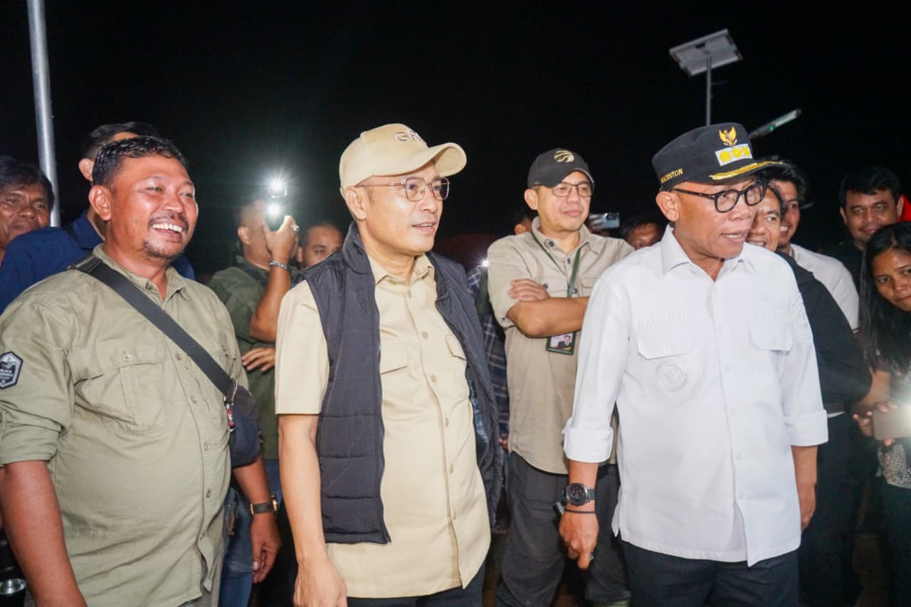 Respons Bencana Tapteng, BP Taskin dan Menteri Sosial Bahas Pemenuhan Tenda Pengungsi