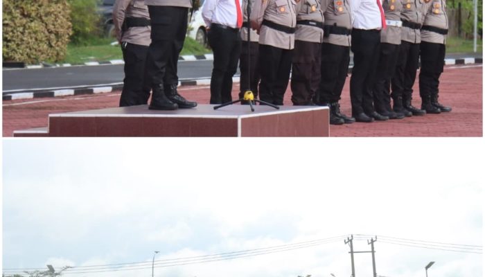 Polres PALI Gelar Upacara Hari Bela Negara ke-77, Kapolres Tegaskan Bela Negara Adalah Tindakan Nyata