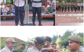 Polres PALI Siagakan Personel Gabungan, Operasi Lilin Musi 2025 Resmi Dimulai