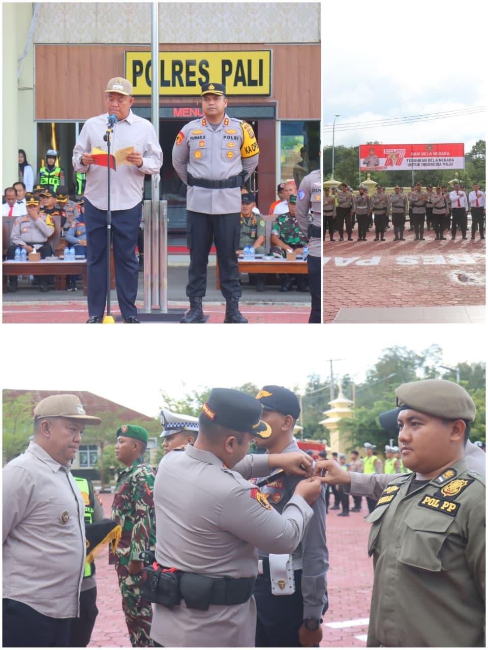 Polres PALI Siagakan Personel Gabungan, Operasi Lilin Musi 2025 Resmi Dimulai