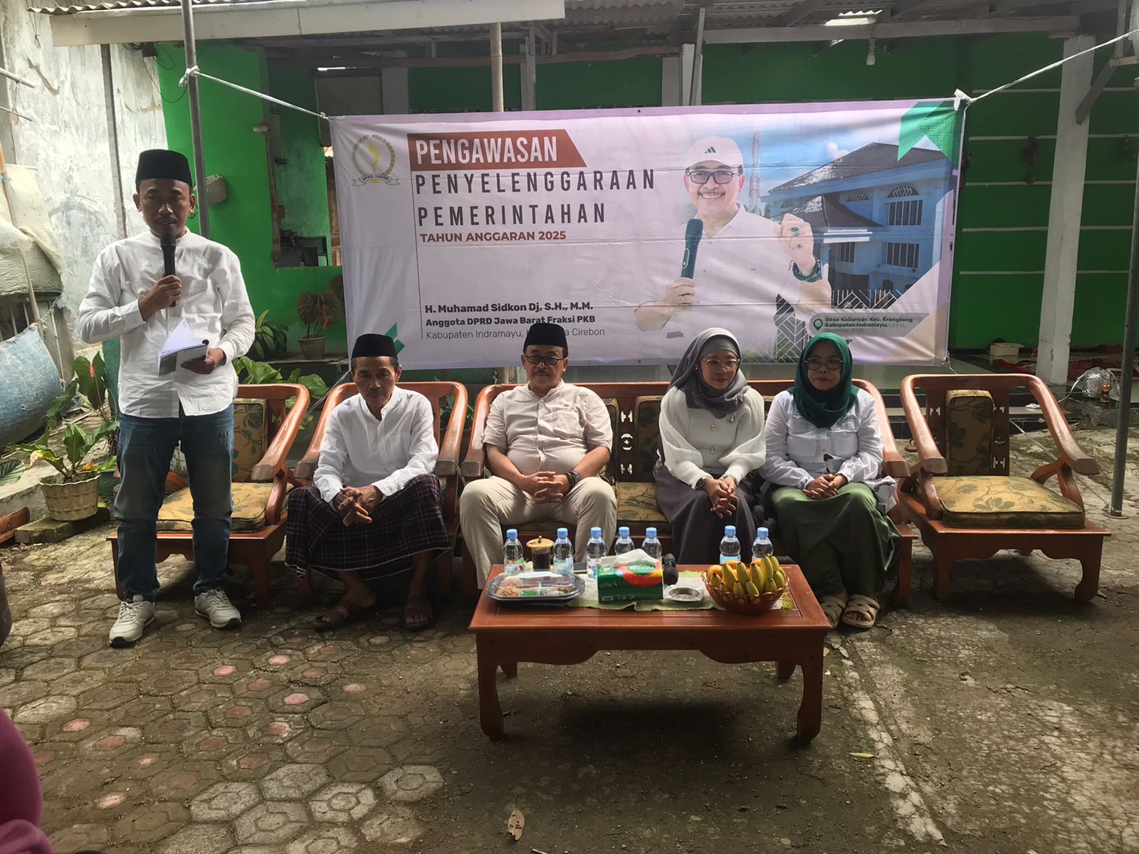 H.M Sidkon Gelar Acara Pengawasan Penyelenggaraan Pemerintahan TA 2025 di Desa Pawidean