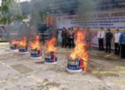 Dukung Asta Cita , Bea Cukai Sumbagtim Musnahkan Barang Hasil Penindakan Tahun 2025