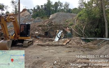 Penambang Pasir Ilegal Perusak Alam di Banjarnegara Terkesan Kebal Hukum – Police Line Diterobos Masuk