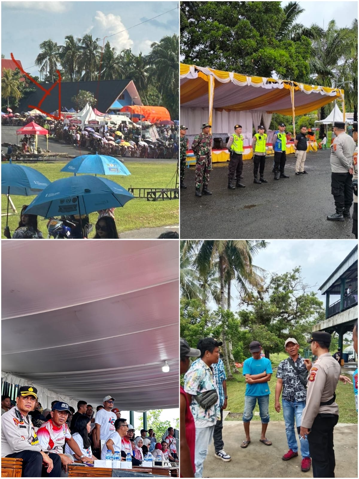 Polres PALI Pastikan Keamanan Bupati PALI Road Race Championship 2025, Ribuan Penonton Hadir dengan Aman dan Tertib