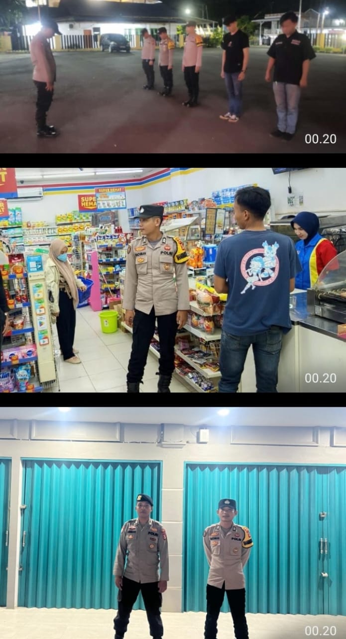 Polsek Talang Ubi Gelar KRYD, Antisipasi Gangguan Kamtibmas dan Balap Liar