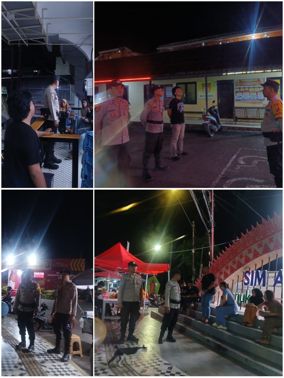 Polsek Talang Ubi Intensifkan KRYD, Jaga Stabilitas Kamtibmas di Malam Hari