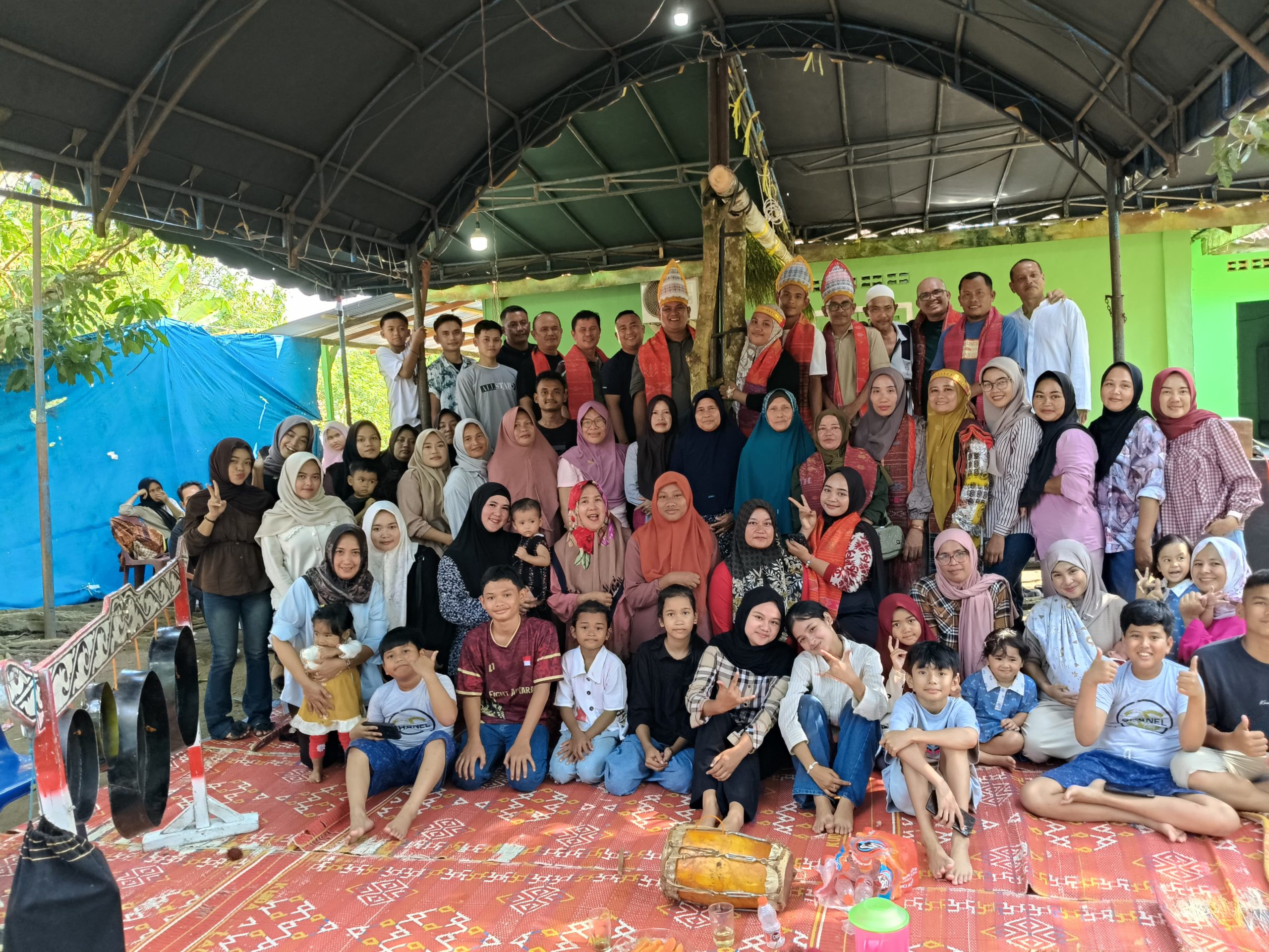 Keluarga Besar Almarhum Syah Budin Siregar Gelar Adat Tradisi Leluhur Manggual di Asahan Sumatera Utara