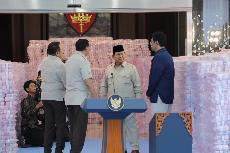 Penyerahan Penyelamatan Keuangan Negara Lebih Dari Rp6,6 Triliun dan Lahan Seluas 893 Ribu Ha Disaksikan Presiden Prabowo