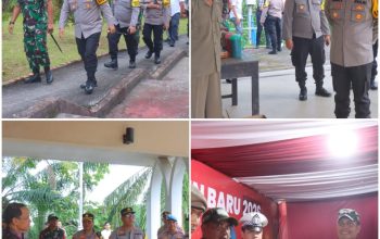 Kapolres PALI Bersama Forkopimda Tinjau Pengamanan Ibadah Malam Natal, Pastikan Umat Kristiani Beribadah Dengan Aman dan Nyaman