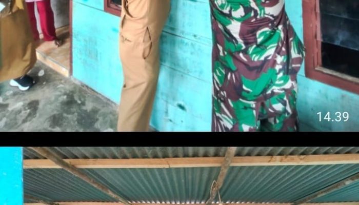 Polsek Talang Ubi Dampingi Penempelan Stiker PKH di Pasar Bhayangkara, Kapolres PALI Tegaskan Transparansi Bantuan Sosial