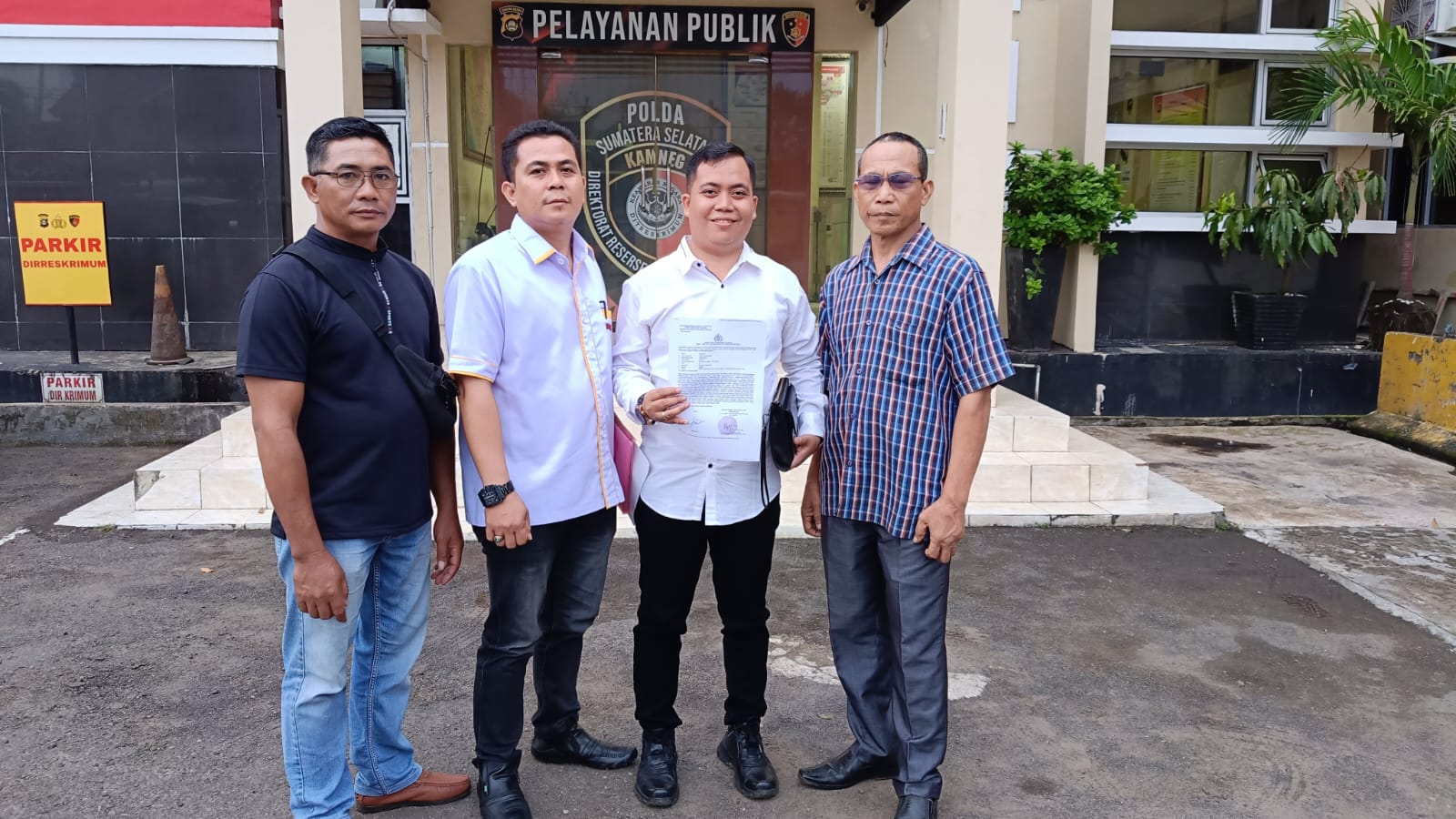 Ditembak 3 Kali Macet, Mulyadi Korban Percobaan Pembunuhan Lapor ke Polda Sumsel