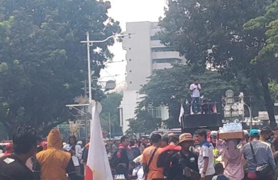 Aksi Buruh se-Jabar Diterima di Istana Jakarta Serahkan Data Sektoral ke Pusat jadi Titik Terang UMSK 2026