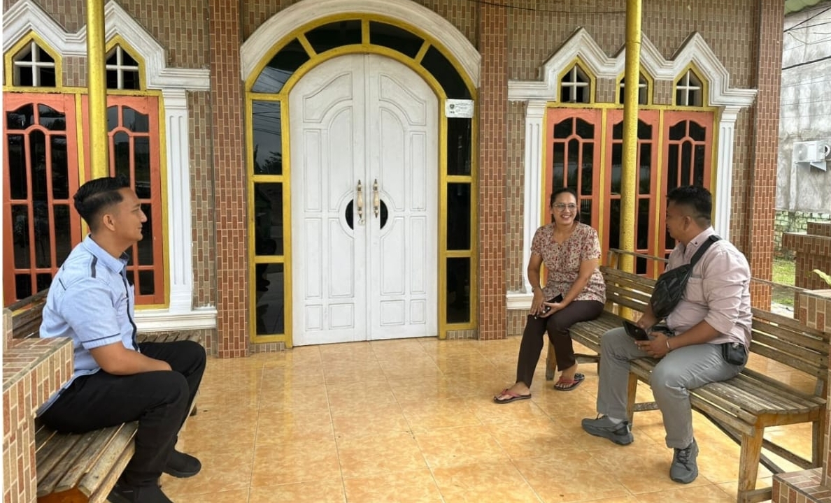 Polsek Talang Ubi Lakukan Monitoring dan Deteksi Dini Kesiapan Gereja Sambut Ibadah Natal dan Tahun Baru