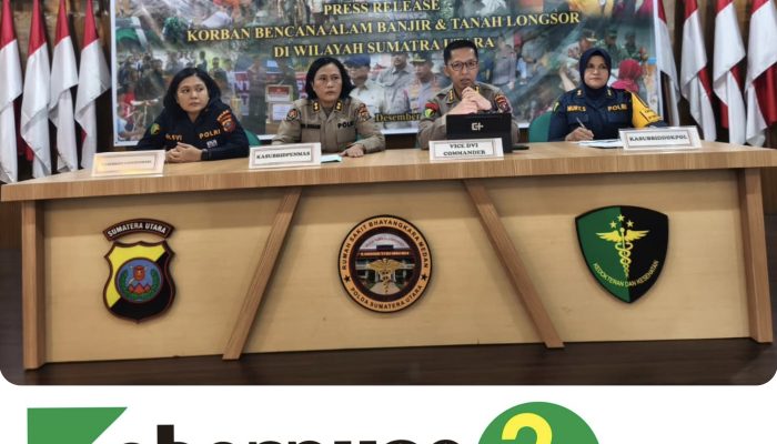 Tim DVI Polda Sumut Berhasil Identifikasi 290 Korban di Sumatera Utara, Operasi Dilanjutkan Hingga Akhir