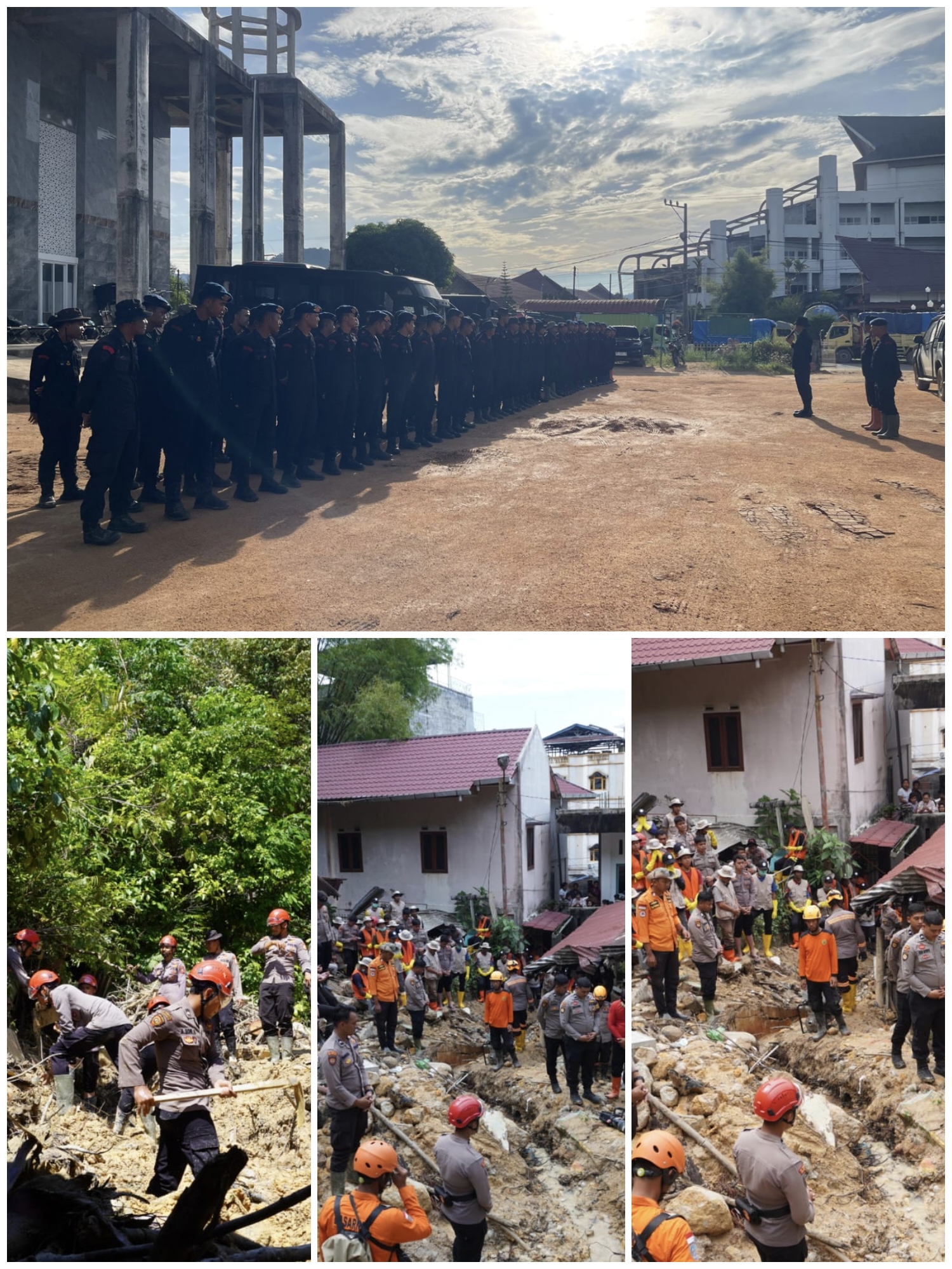 “Polri Perpanjang Operasi Aman Nusa II, Ribuan Personel Tetap Siaga Tangani Dampak Bencana di Sumut”