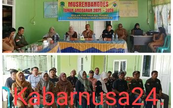 Dalam Rangka Menetapkan RKPDes Tahun 2026, Pemdes Air Itam Timur Gelar Musrenbangdes