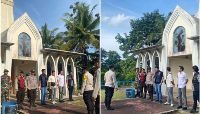 Polres PALI Pastikan Pengamanan Ibadah Natal Berjalan Aman dan Kondusif