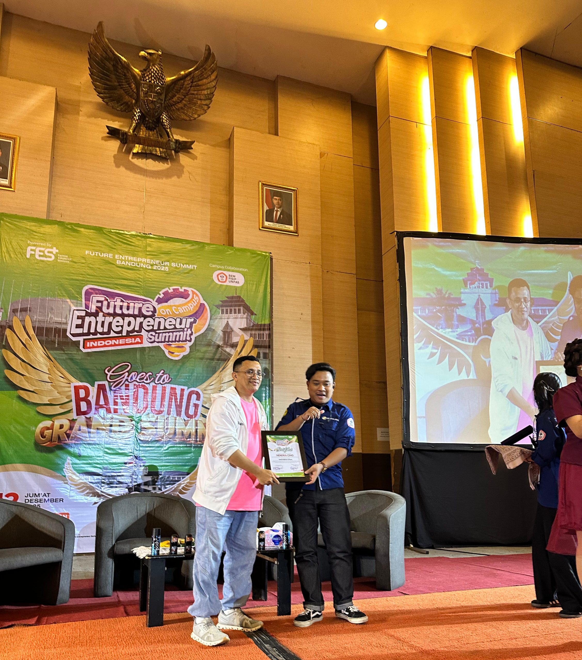 Futurepreneur Summit BEM FISIP UNPAS Hadirkan Hendra Ciho sebagai Guest Star