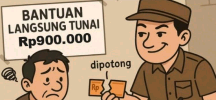 Viral di Medsos, Desa Jambe Kecamatan Kertasemaya Diduga Terjadi Pungutan Liar Bansos