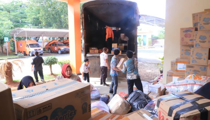 Bantuan Kemanusian BPBD Kabupaten Bekasi Dikirim Via Jalur Darat ke Aceh Tamiang