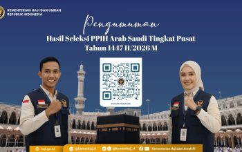 Hasil Seleksi PPIH Arab Saudi Tingkat Pusat Tahun 1447 H/2026 M Dinyatakan Lulus, Ini Daftarnya..
