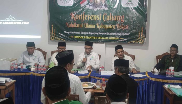 KH Enjuk Marjuki Terpilih sebagai Ketua PCNU Kabupaten Bekasi Masa Khidmat 2025–2030