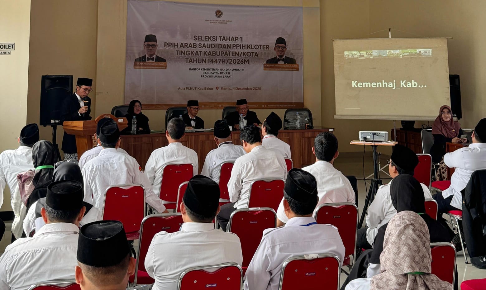 Pendaftaran PPIH 2026 Tahap 1 Ditutup, Kanwil Kemenhaj Kabupaten Bekasi Siapkan Pelayanan Haji Profesional 
