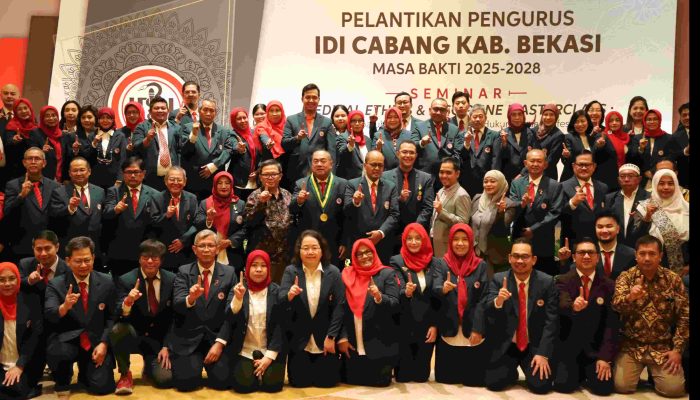 Kepengurusan Baru IDI Kabupaten Bekasi 2025-2028 Dukung Program Kesehatan Pemerintah Daerah