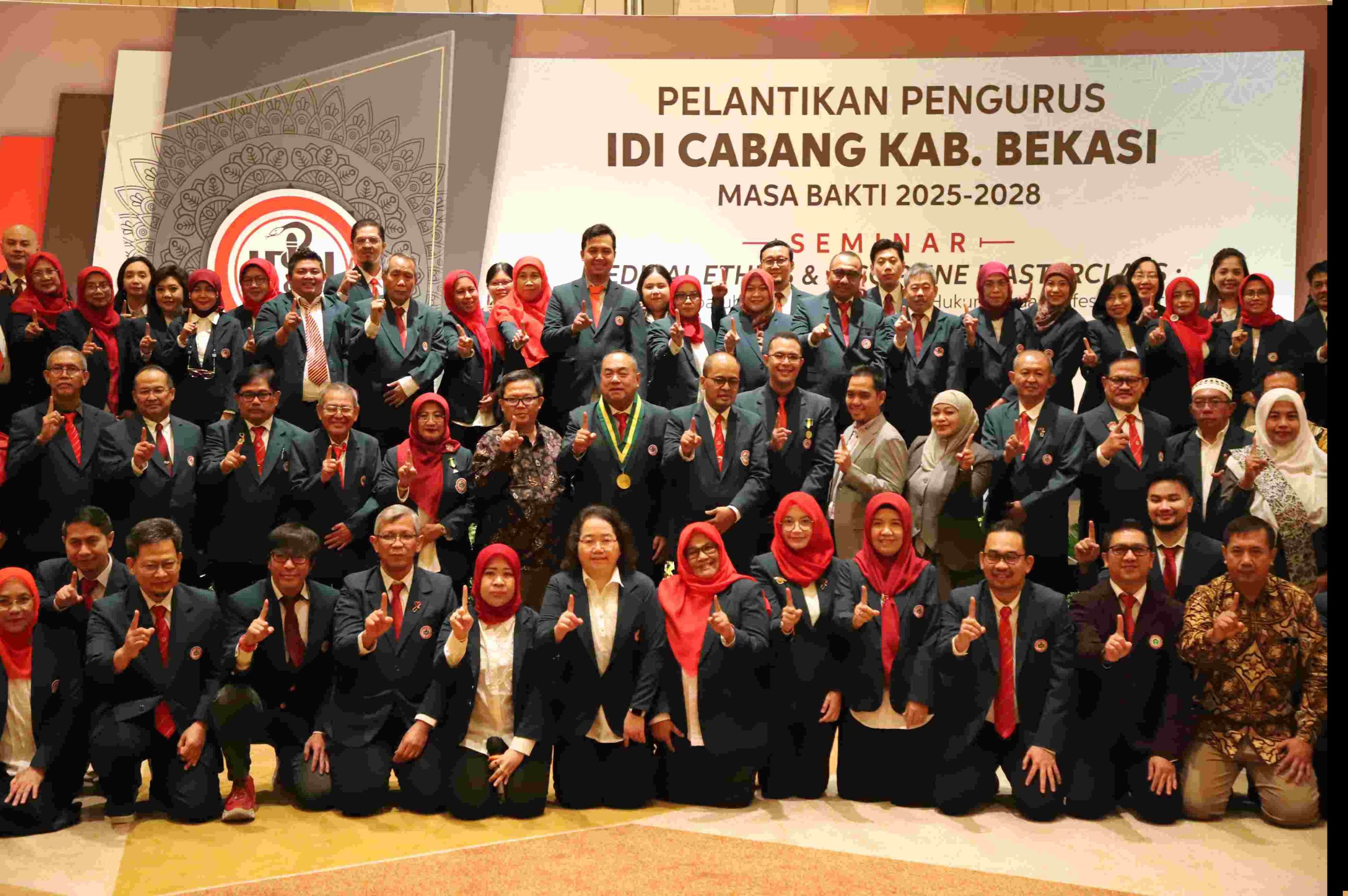 Kepengurusan Baru IDI Kabupaten Bekasi 2025-2028 Dukung Program Kesehatan Pemerintah Daerah