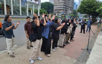 Aksi Paduan Suara Musikal GITAKU Serukan Penetapan Darurat Nasional untuk Bencana Sumatra