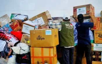 NU Care-LAZISNU gandeng DKM Secikarang Salurkan 1 Ton Bantuan ke Lhokseumawe Lewat Jalur Laut