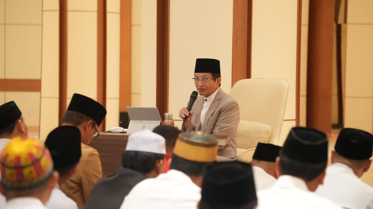 Menag Gelar Kajian Perdana di Masjid IKN Bahas Makna Bismillah