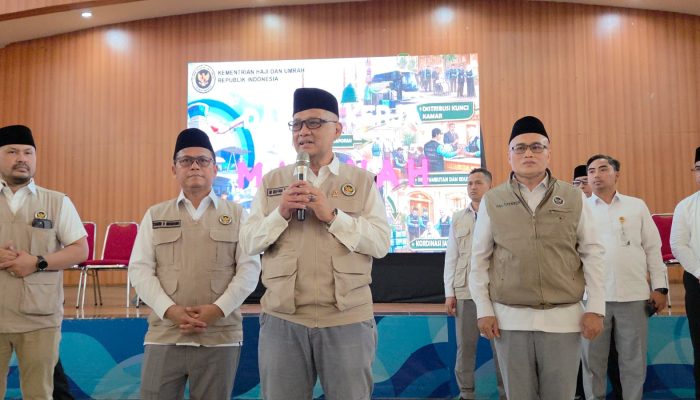 Menhaj Tinjau Pelaksanaan Diklat PPIH : Petugas Adalah Penentu Sukses Haji 2026
