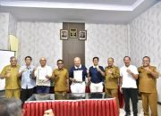 SPK Pembangunan Huntap Di Tapteng Oleh Yayasan Buddha Tzu Chi Indonesia Ditandatangani