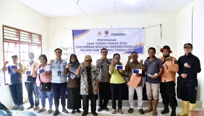Pemkab Tapteng Salurkan Dana Tunggu Hunian Tahap I untuk 68 KK di Kecamatan Sitahuis