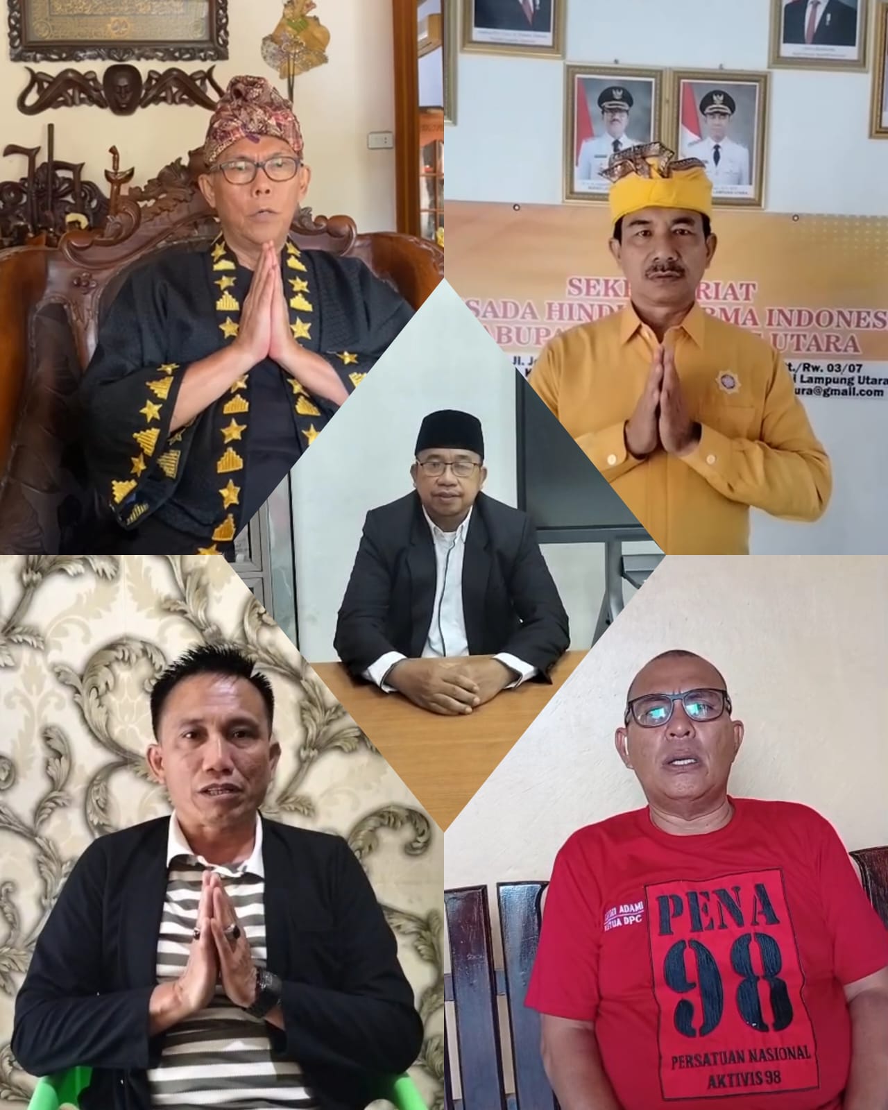 Tokoh Masyarakat Lampung Utara Dukung Penuh Polri Dibawah Kepemimpinan Presiden