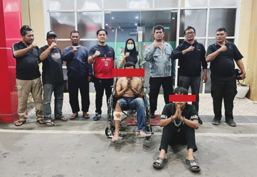 Unit Reskrim Polsek Medan Area Ringkus 2 Pelaku Curanmor di Penginapan OYO, Penadah Masih DPO