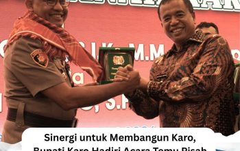 Sinergi untuk Membangun Karo, Bupati Karo Hadiri Acara Temu Pisah Kapolres Tanah Karo