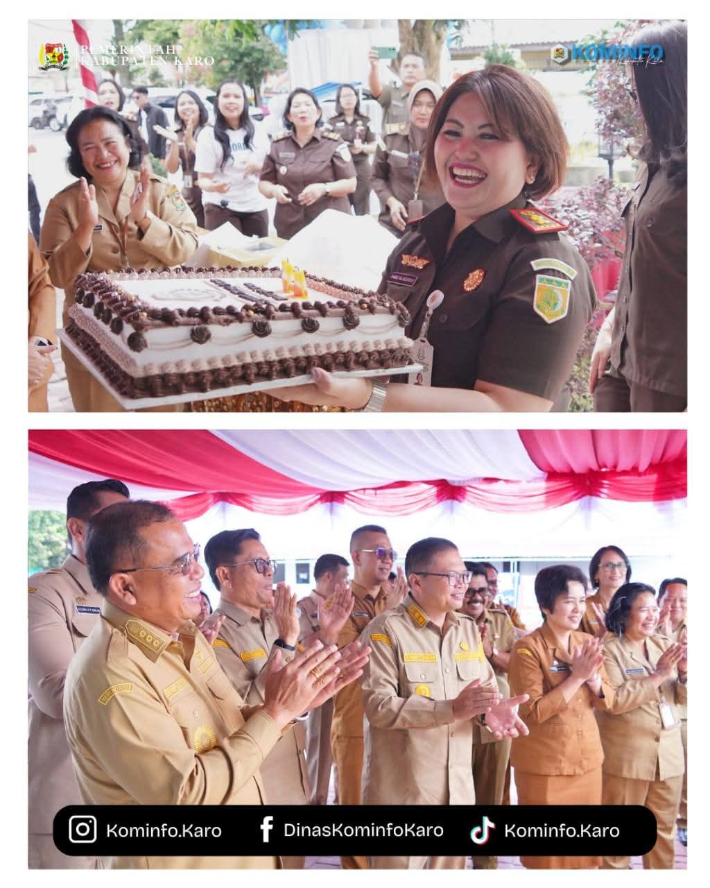 Bupati Karo Hadiri Perayaan Ulang Tahun Kepala Kejaksaan Negeri Karo Bupati Karo Hadiri Perayaan Ulang Tahun Kepala Kejaksaan Negeri Karo