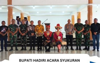 Bupati Karo Hadiri Acara Ucapan Syukur Jabatan Baru Danrem 031/Wira Bima