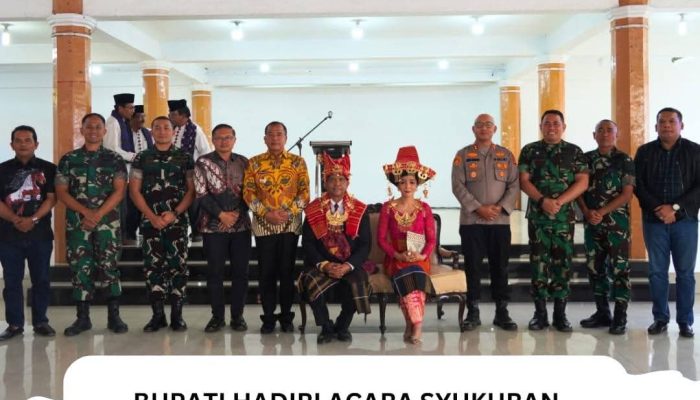 Bupati Karo Hadiri Acara Ucapan Syukur Jabatan Baru Danrem 031/Wira Bima