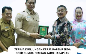 Terima Kunjungan Kerja Bapemperda DPRD Sumut, Pemkab Karo Harapkan Peningkatan Pelayanan Kesehatan