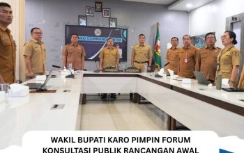 Forum Konsultasi Publik RKPD 2027, Perkuat Arah Pembangunan Kabupaten Karo