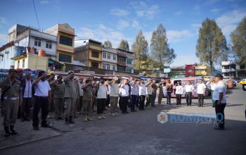 Pemkab Karo Laksanakan Penertiban dan Penataan Pedagang Pusat Pasar Berastagi Secara Berkelanjutan